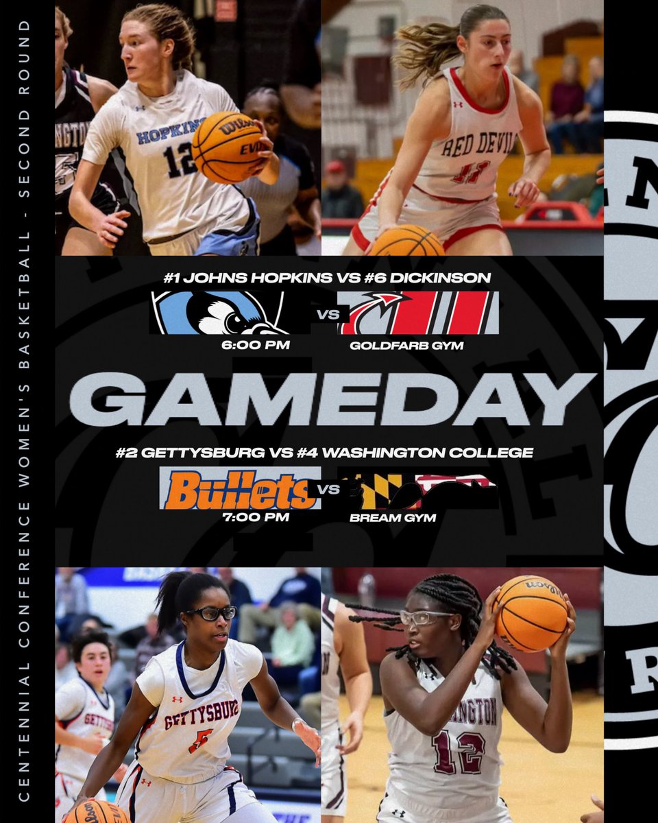 CentennialConf's tweet image. 🏆 BASKETBALL SEMIFINALS 

One step closer to the CC crowns! The 2025 Centennial Conference Semifinals are here. 

Follow the action:
WBB Champs Central: bit.ly/41hGGDf
MBB Champs Central: bit.ly/3XjWi82

#CCmbb #CCwbb #d3hoop