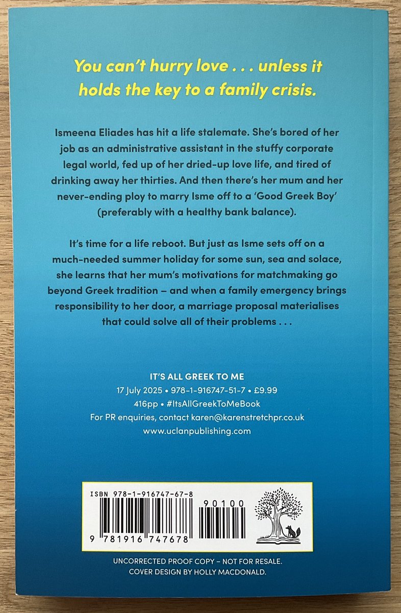 Linda Hill (@lindahill50hill) on Twitter photo Oo! Thank you <a href="/stretchybrown/">Karen Stretch</a> for this super surprise copy of Itโs All Greek to Me by Andrea Christodoulou coming from @publishinguclan in July. Looks fab! Oo! Thank you <a href="/stretchybrown/">Karen Stretch</a> for this super surprise copy of Itโs All Greek to Me by Andrea Christodoulou coming from @publishinguclan in July. Looks fab!