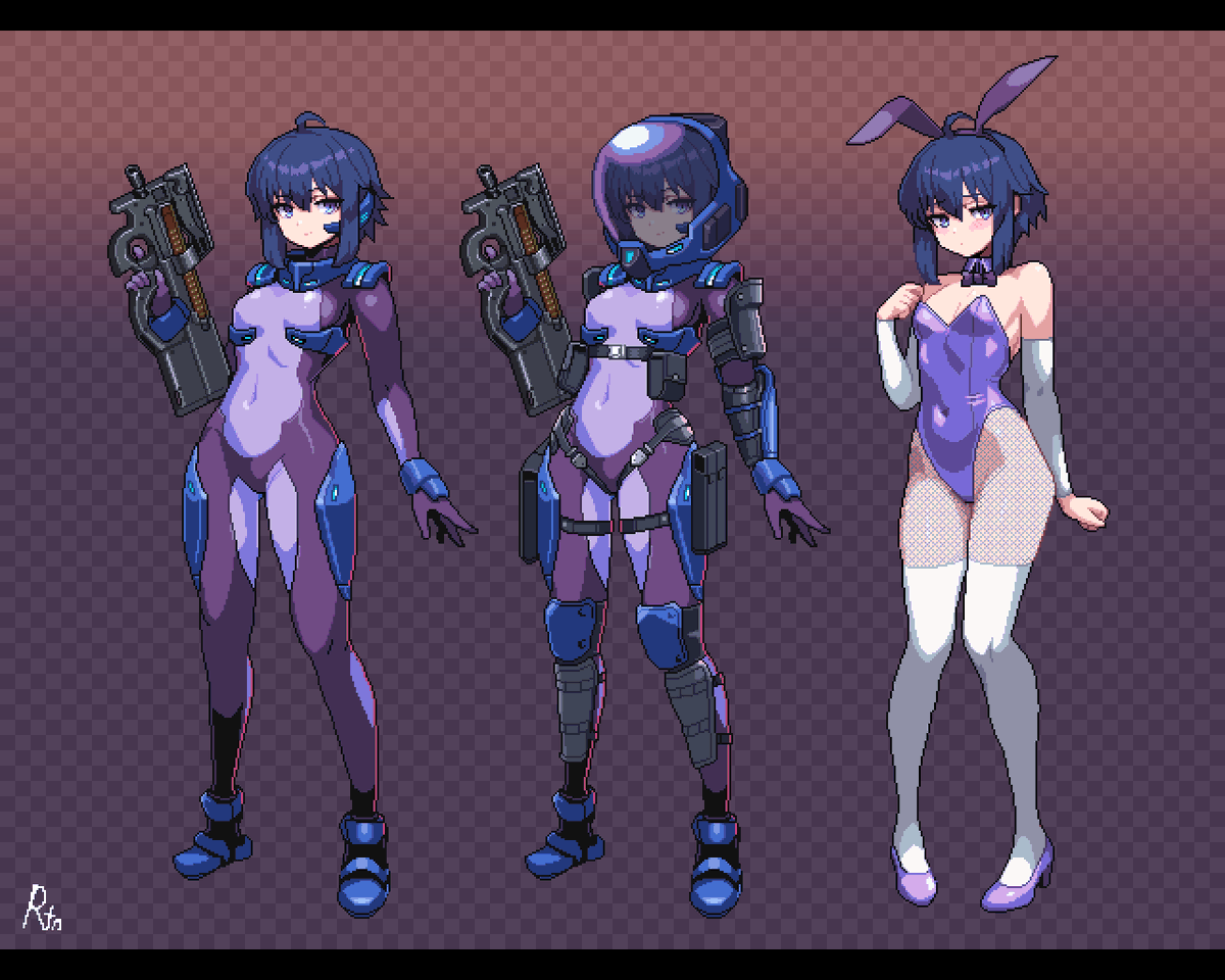 Thank you for your commission.
ご依頼ありがとうございました。
<a href="/xietLied/">xietLied</a>様のOC、Reymeさん。