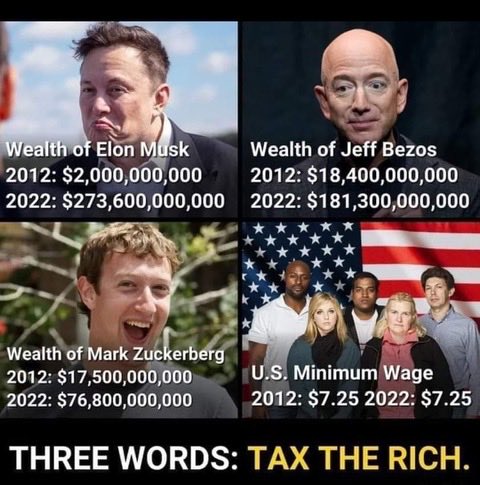 If you agree that the rich should pay taxes and all of their loopholes closed, drop a like 👍 and repost! 📫