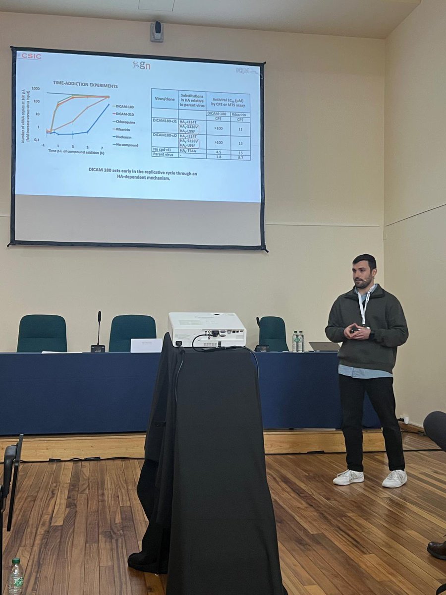 Está semana nuestros compañeros Carlos Cuadros y Álvaro de la Cruz han presentado sus resultados de la Tesis Doctoral en el XIX Iberian Peptides Meeting #EPI2025