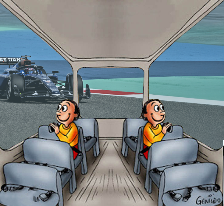 Us if we were on aforementioned bus: