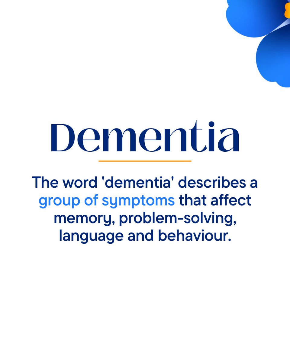 ‘What is dementia?’ is a question we get asked a lot. Here’s everything you need to know about dementia, including what it is, the causes, and rarer types.

The word 'dementia' describes a group of symptoms that affect memory, problem-solving, language and behaviour.

Dementia is