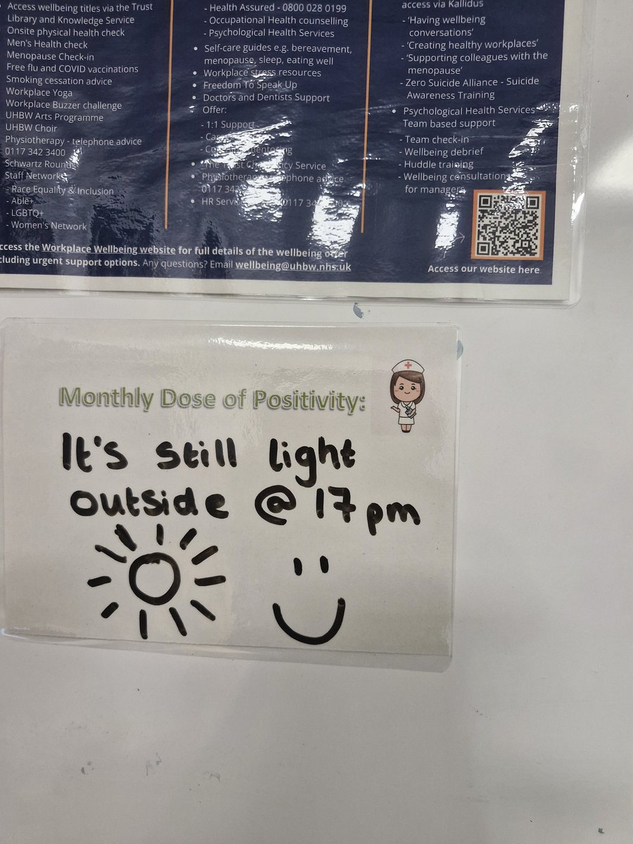Juliet Neilson (cox) (@coxj2cox) on Twitter photo Positive messages supporting staff wellbeing. Great ideas from staff living one of our trust values. @bethshirt @RachelHHughes01 <a href="/SarahDodds8/">Sarah Dodds</a> Great work Daisy ward. Positive messages supporting staff wellbeing. Great ideas from staff living one of our trust values. @bethshirt @RachelHHughes01 <a href="/SarahDodds8/">Sarah Dodds</a> Great work Daisy ward.