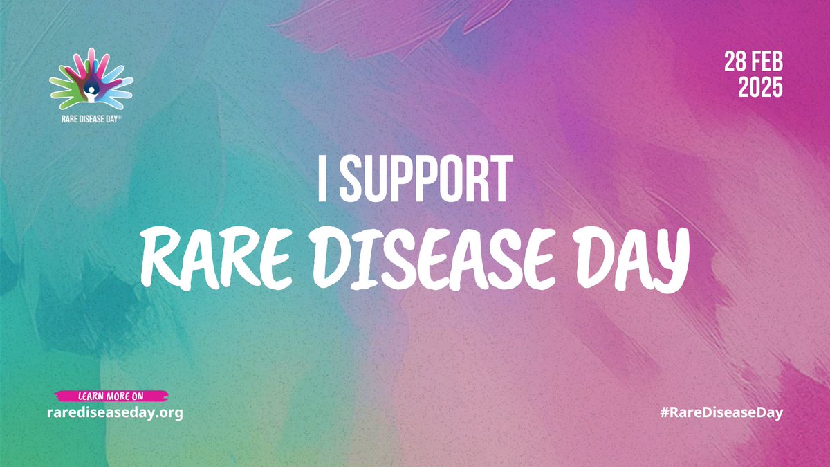 🌍 Today is #RareDiseaseDay 2025!

We stand with the 300 million people worldwide living with rare diseases. 
Together, we can raise awareness, drive change, and work toward a more inclusive and equitable future for all!

🔗 Read more: buff.ly/4kiuB9q

#RareDiseaseDay2025