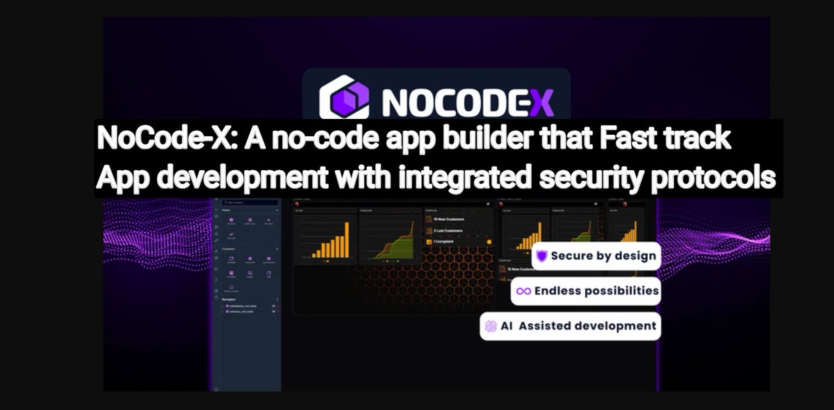 TWEETPRESSS's tweet image. NoCode-X: A no-code app builder that Fast track App development with integrated security protocols
softtechhub.us/2025/02/28/noc…

#NoCode #AppDevelopment #FastDevelopment #SecureApps #TechForEveryone #DigitalTransformation #CitizenDeveloper #LowCode #Innovation #TechTrends #BuildApps