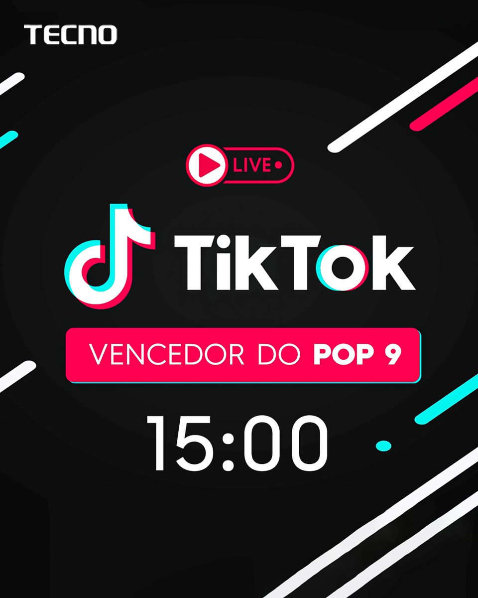 tecnomozambique's tweet photo. 𝐄𝐬𝐭𝐚́ 𝐪𝐮𝐚𝐬𝐞! 𝐐𝐮𝐞𝐦 𝐬𝐞𝐫𝐚́ 𝐨 𝐬𝐨𝐫𝐭𝐮𝐝𝐨? 🤩🎁
A espera está a terminar! Hoje às 15h, vamos revelar o vencedor do POP 9 📱🔥
E tem mais: durante a live no TikTok, poderás ganhar brindes incríveis! 🎉

#TECNOMobileMZ #GanhaComTECNO https://t.co/79mmt9ketv