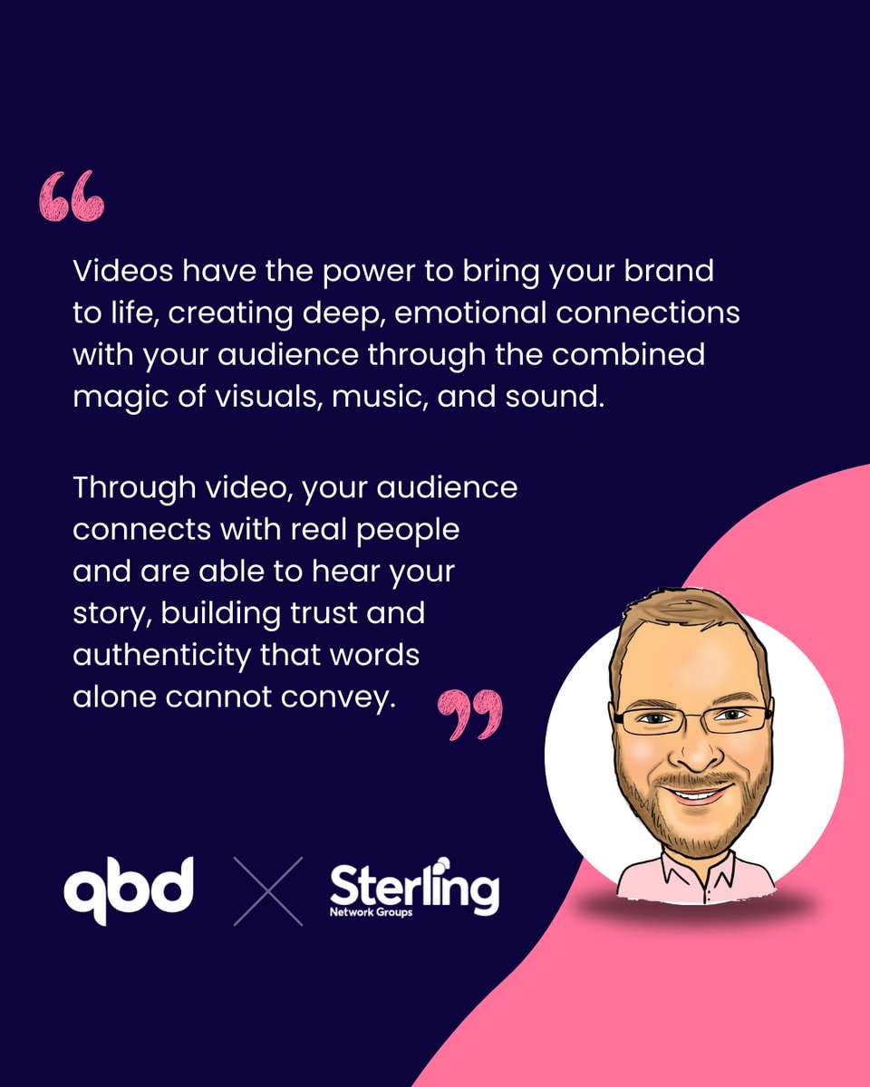 Here's what Sam from QBD says about how powerful video can be for your business!

#websites #SEO #video #videomarketing #creativecontent #leadgeneration #strategicmarketing
#digitalmarketing #qbd