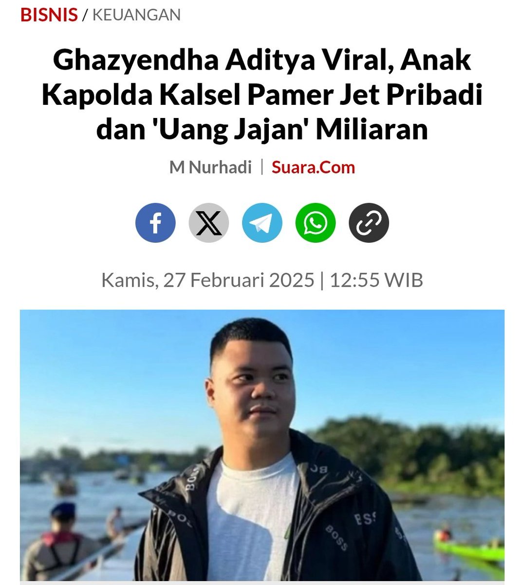 Yang kayak gini, bikin orang pada sebel. Di tengah puluhan ribu orang kena PHK, menghadapi Ramadhan dan Lebaran dengan degdegan. Eh, anak para petinggi ini petakilan memamerkan kekayaan...