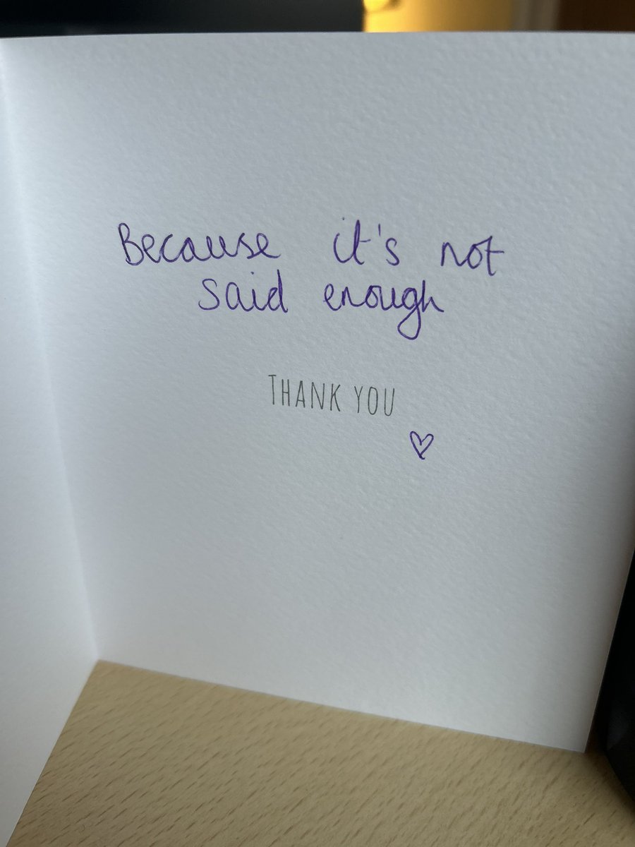Arriving to work with this on my desk!! It’s the little things that make the job worthwhile! 🥰