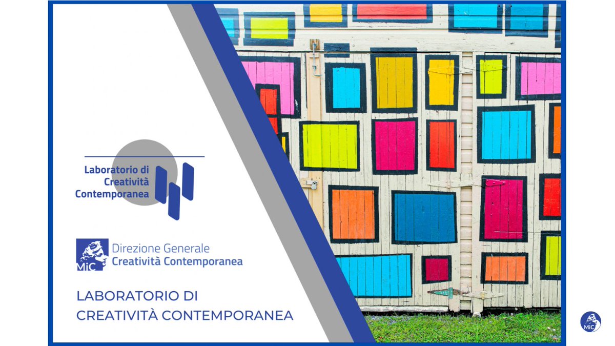 #ministerodellacultura #𝗮𝘃𝘃𝗶𝘀𝗼𝗽𝘂𝗯𝗯𝗹𝗶𝗰𝗼 #creativitàcontemporanea #cultura #centriculturaliinnovativi #sostegno

creativitacontemporanea.cultura.gov.it/laboratoriocre…