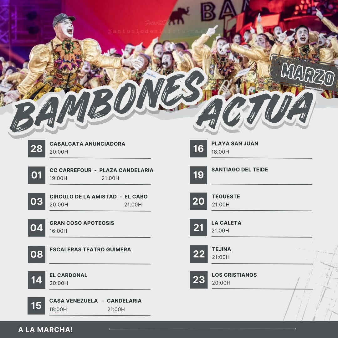 Murga Los Bambones tweet media