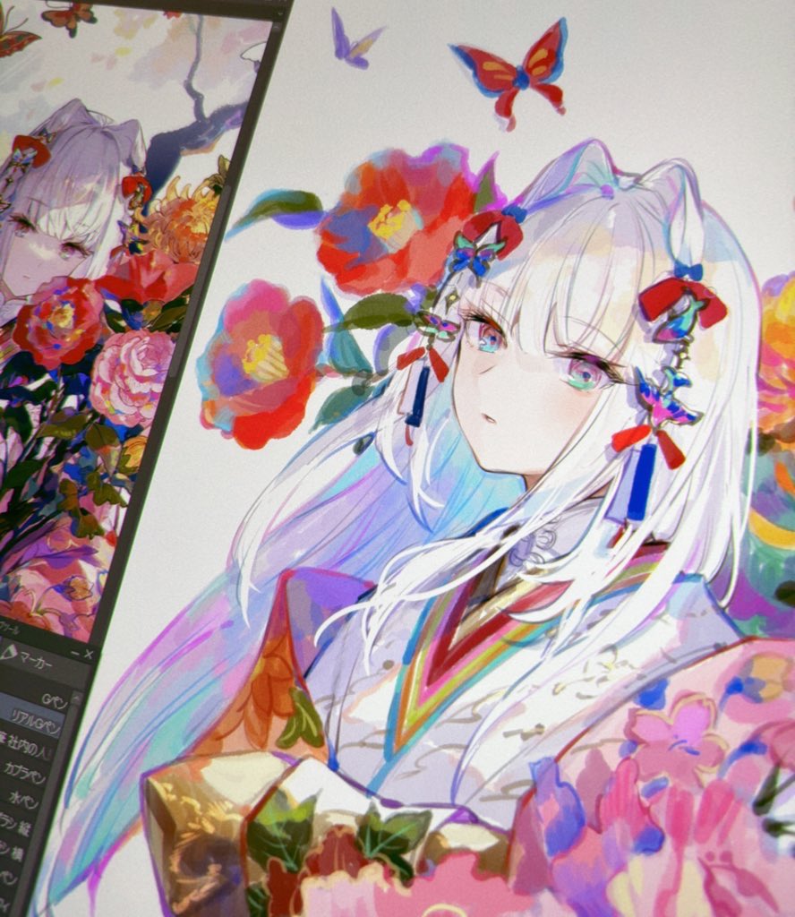 藤色巡り 」|藤ちょこ@個展3月24日~のイラスト 藤色巡り 」|藤ちょこ@個展3月24日~のイラスト