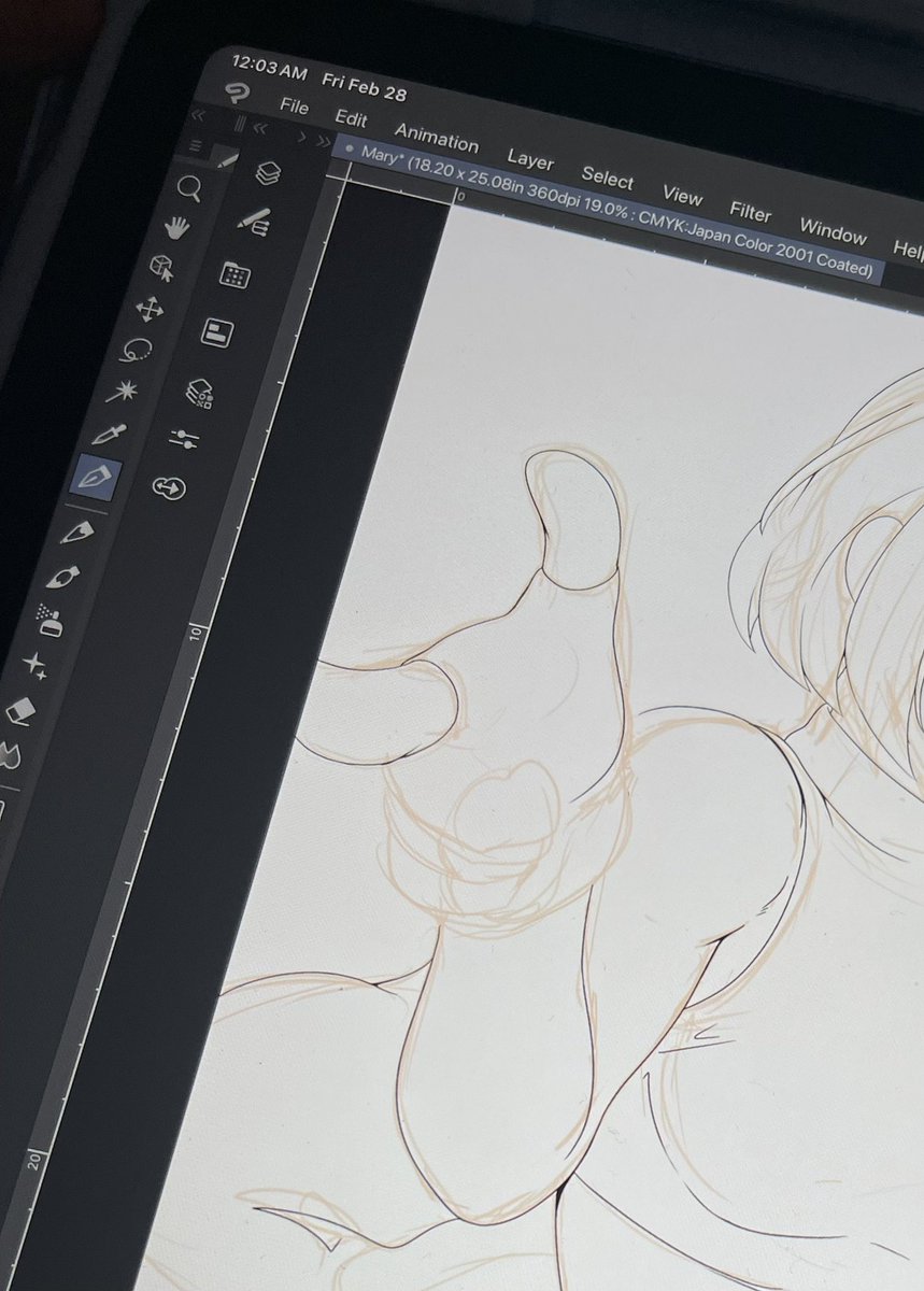 kumaroyale's tweet image. I tried with suggestion starting with thin lines and building up

I fear I may have become a thin line enjoyer lol