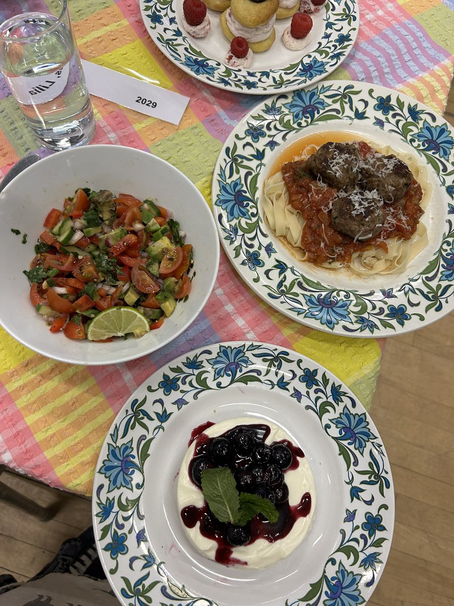 CGSFood's tweet photo. Day three fabulous food well done Elena, Lilia, Noah, Charlotte, Shaanti, Amy, Isla, Veena, Nirav, Olivia and Tilly https://t.co/w8iTvowbCW
