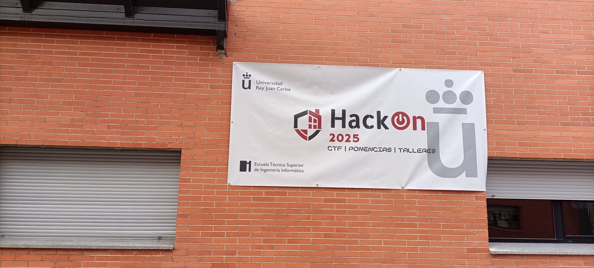 Inaugurando la hackon!!!! #URJC #GCIBER