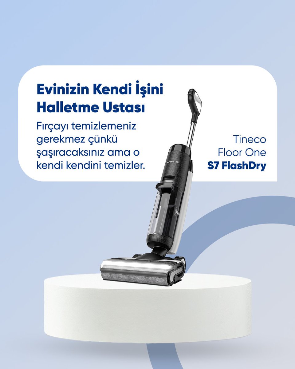 Akıllı ıslak ve kuru kablosuz şarjlı süpürge mi arıyorsunuz? O halde en doğru yerdesiniz. ✨

Resmi websitemiz tineco.com.tr üzerinden ihtiyaçlarınıza en uygun ürünü bulabilir ve hemen satın alabilirsiniz! 💻

#Tineco #HayataZamanKalır