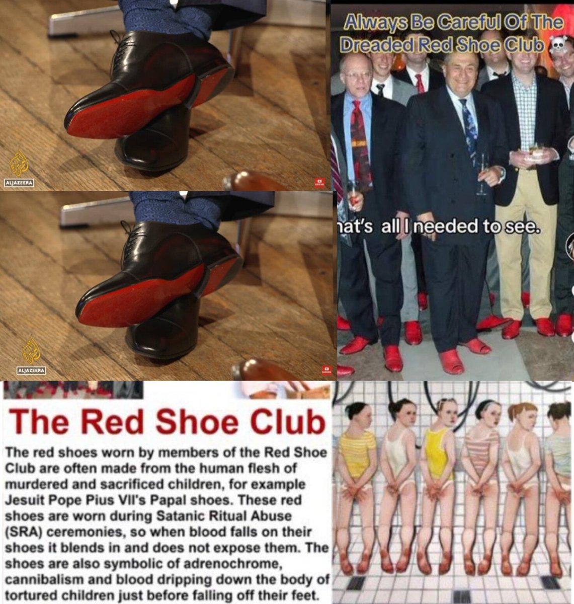 Tevin_IsOmondi's tweet photo. Mp Kimani Ichungwa had some red shoe on Aljazeera with Mehdi. Ichungwa is part of the Club. The R£d shoe club. The illuminati likes to use symbolism, secret rituals, and messages hidden in plain sight. They like them children... https://t.co/pUH4LDw73g