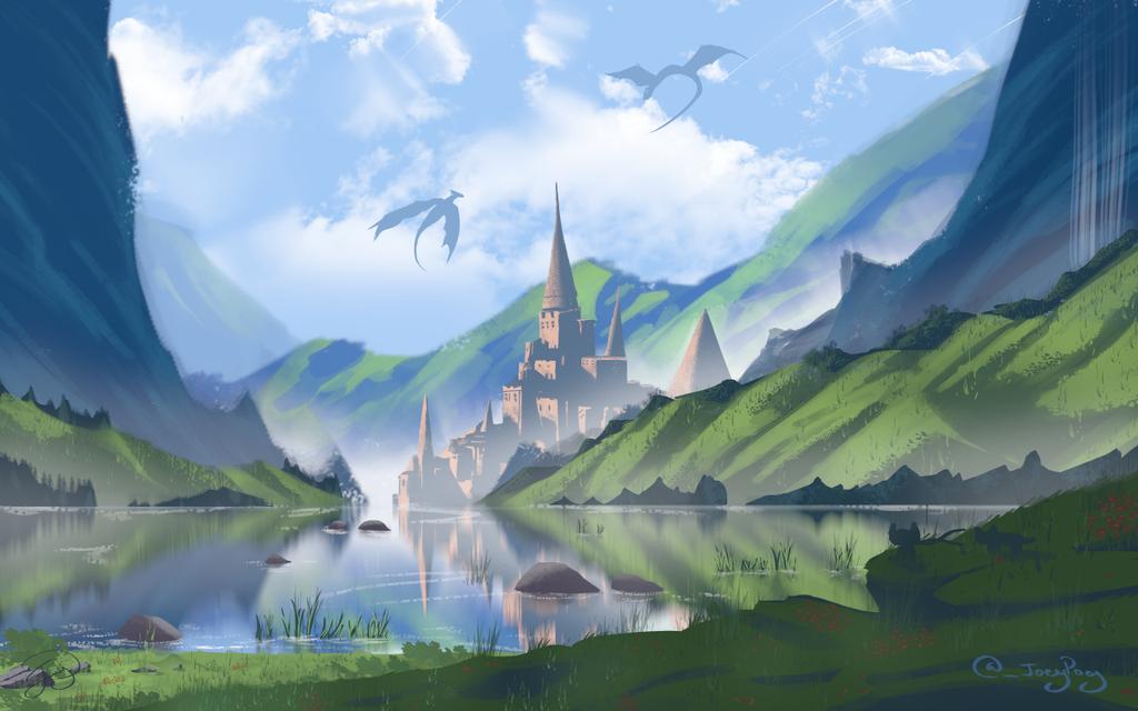 _JoeyPoey's tweet photo. Landscape digital painting https://t.co/H1yCRU6HWj
