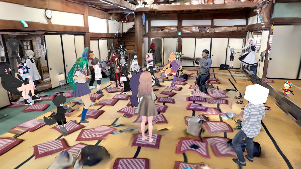 SoraHazmi's tweet photo. その後はScaniverse Japan Meetupで皆さんが作成された3Dモデルを組み合わせたWorldを見せてもらいました!
①こちらは講演が行われた大日本報徳社の講堂
②大阪万博に出展されるというScaniverse全身スキャン装置
③隣の建物にあった鉄砲らしきもの
#VRChat #VRC_3Dスキャン同好会 #scaniversemeetup https://t.co/FO1mLyj9ri