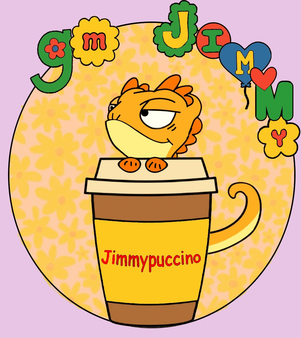 _Fruityyyyyyyy_'s tweet photo. Jmm legends. Who needs this coffee🤩@MelancholyJimmy @ChameleonTravel #JimmyArt https://t.co/InOoNdn2rH