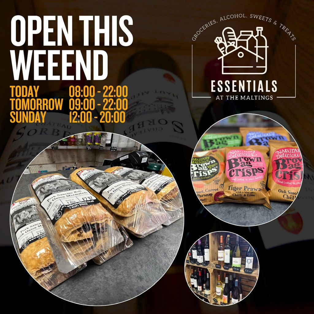 Essentials at the Maltings tweet media