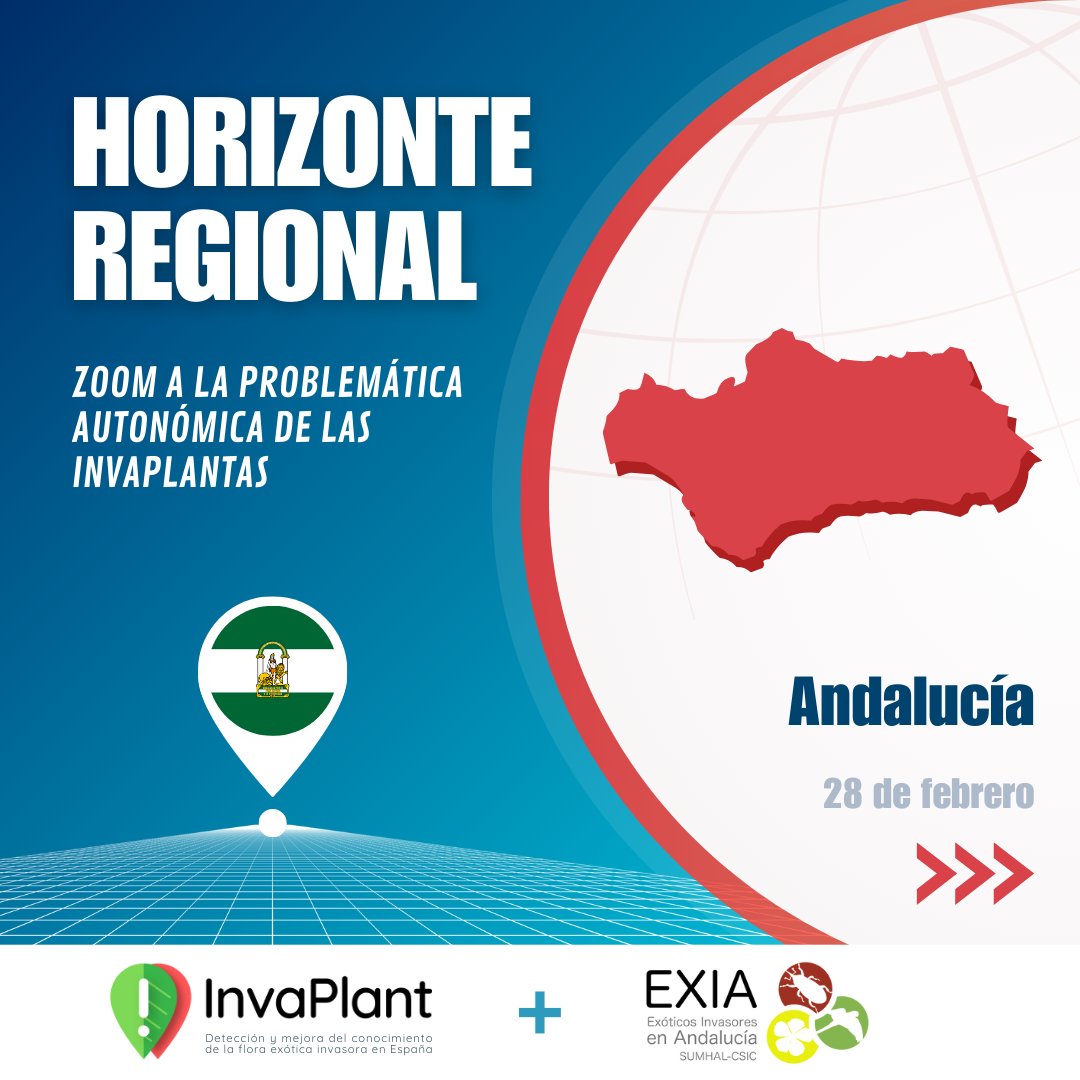 InvaPlant (@invaplant) on Twitter photo 🎉 ¡Celebramos el #DíaDeAndalucía con una colaboración entre <a href="/InvaPlant/">InvaPlant</a> y la iniciativa EXIA de <a href="/CSICAndalExtrem/">CSIC Andalucía y Extremadura</a>, <a href="/CasaCiencia_Sev/">Casa Ciencia Sevilla</a> y <a href="/SUMHAL_CSIC/">Proyecto LifeWatch ERIC - Sumhal</a>!
El objetivo es visibilizar la problemática de la flora exótica invasora en la Andalucía con dos ejemplos de plantas invasoras.📍⬇️ 🎉 ¡Celebramos el #DíaDeAndalucía con una colaboración entre <a href="/InvaPlant/">InvaPlant</a> y la iniciativa EXIA de <a href="/CSICAndalExtrem/">CSIC Andalucía y Extremadura</a>, <a href="/CasaCiencia_Sev/">Casa Ciencia Sevilla</a> y <a href="/SUMHAL_CSIC/">Proyecto LifeWatch ERIC - Sumhal</a>!
El objetivo es visibilizar la problemática de la flora exótica invasora en la Andalucía con dos ejemplos de plantas invasoras.📍⬇️