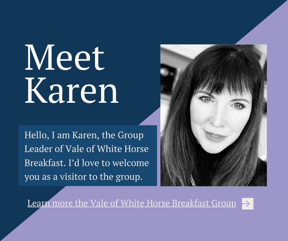 Karen Lees-Nicolson is Group Leader for our new Oxfordshire Breakfast Group which is held every other Tuesday at Milton Hill House Hotel. 

sterlingnetworks.co.uk/vale-of-white-…

#OxfordshireNetworking #Sterling #NetworkingOxfordshire #Connections #BreakfastNetworking