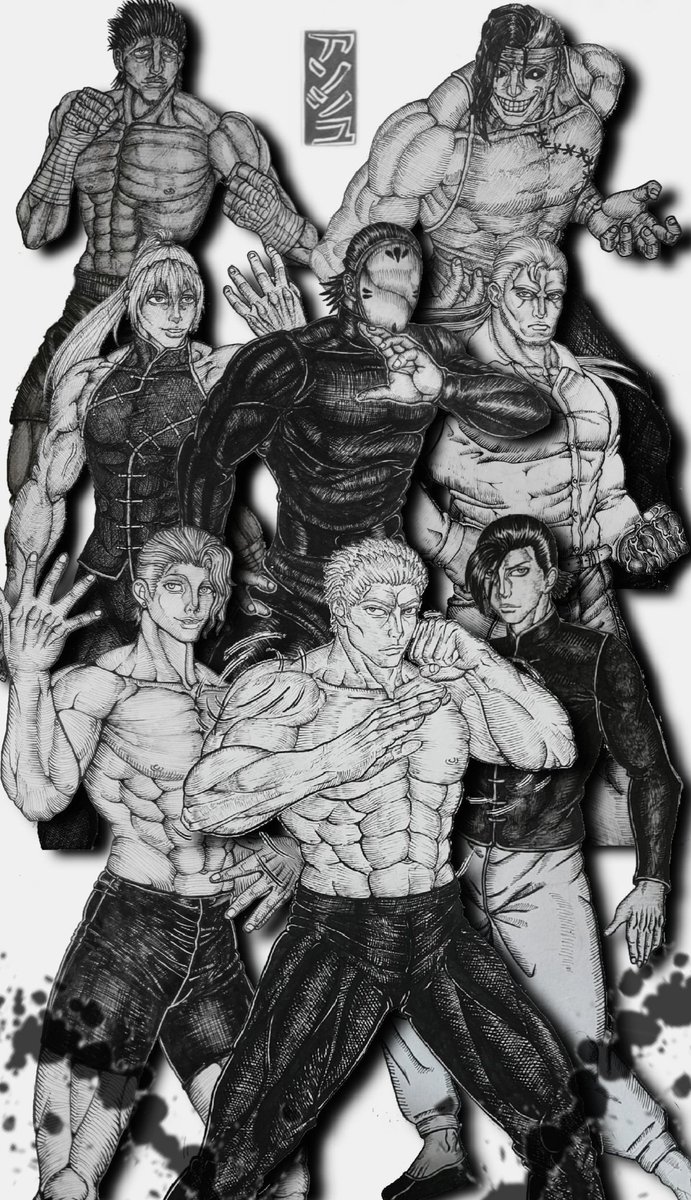 phoenix66551's tweet photo. Purgatory Gladiators pack 2 

Almost completed their team 
For now i go i am leaving today so i will just spend time with some ladies face study till then Ciao 

#kenganashura 
#kenganomega https://t.co/SDThq8f7OB