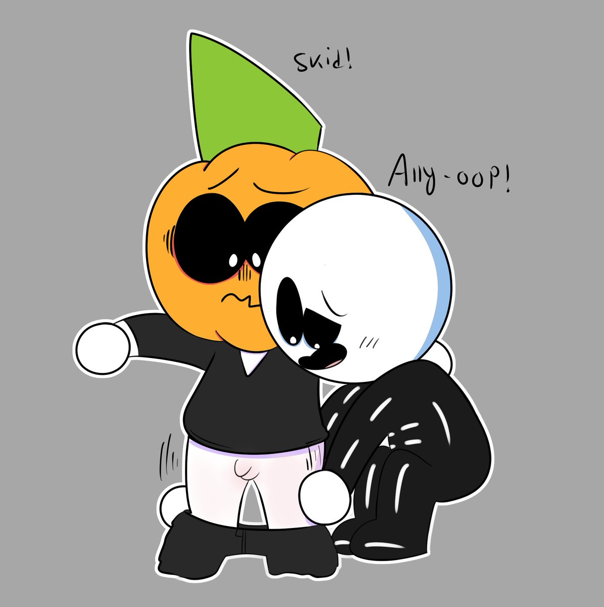 _Flapjacky's tweet photo. It was an "accident" 🤭 
#spookymonth #spookymonthnsfw #spookymonthfanart https://t.co/cix0kpaOPq