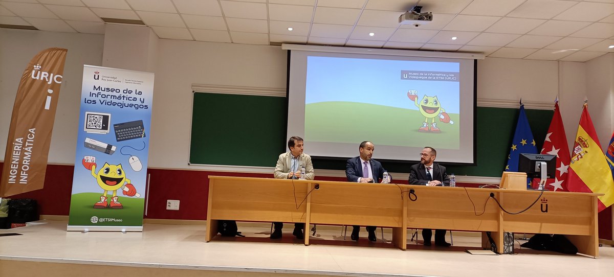 Inauguración del museo de informática de la #ETSII #URJC