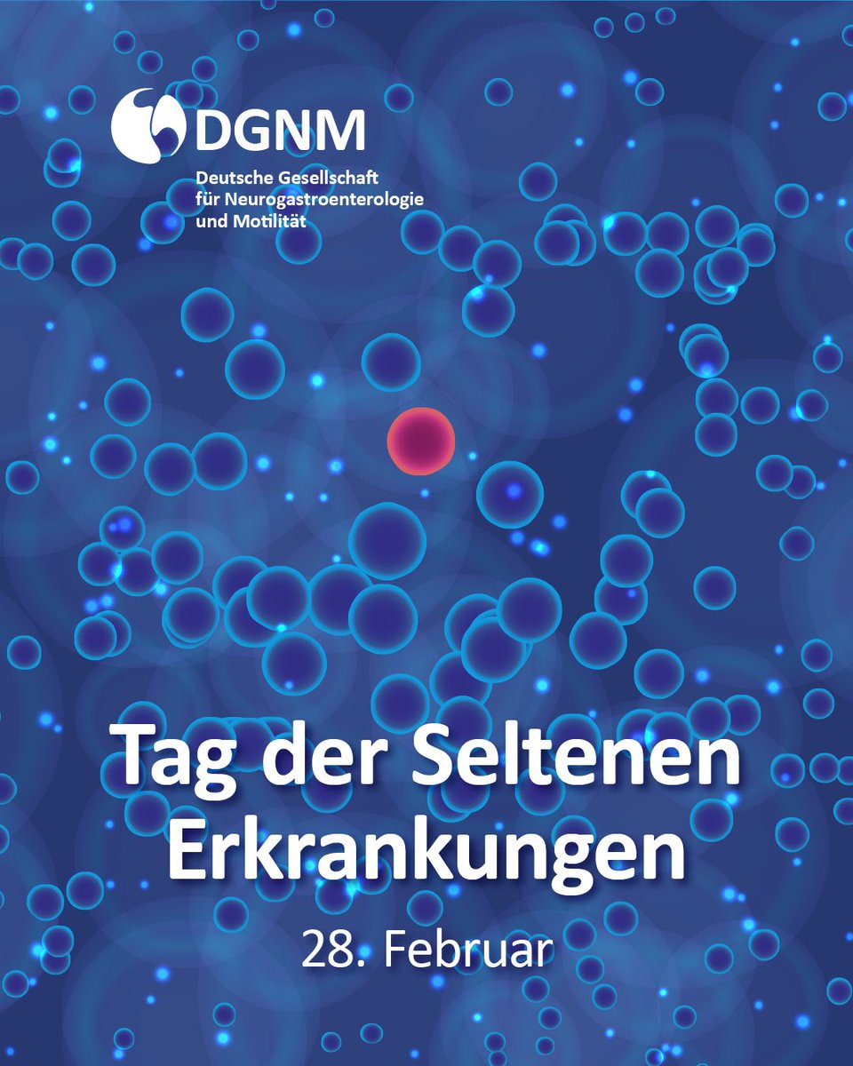 🦓 Heute ist Rare Disease Day – ein Tag, um auf seltene Erkrankungen aufmerksam zu machen! Auch das enterische Nervensystem ist betroffen, z. B. bei Morbus Hirschsprung, CIPO oder Gastroschisis. #RareDiseaseDay #Darmnervensystem #neurogastro