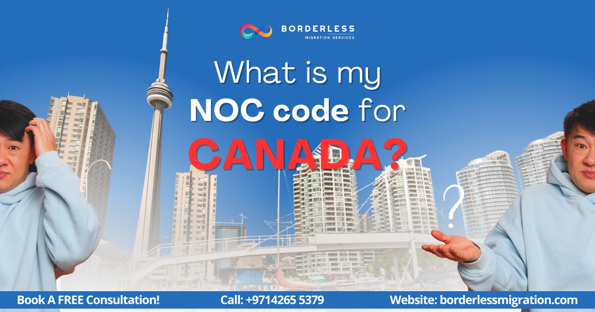 What is your NOC Code for Canada? 🇨🇦🤔

Your NOC (National Occupational Classification) code plays a crucial role in your Canadian immigration journey! It helps determine your eligibility for Express Entry, work permits, and PR applications.

🔎 Not sure about your NOC code? Let