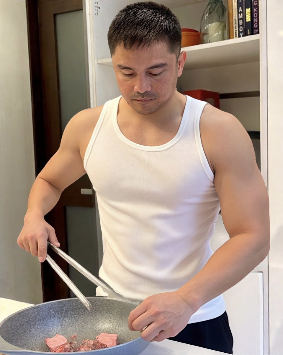 Gusto mo ba well-done? 🥩 O ako? 💪🏽