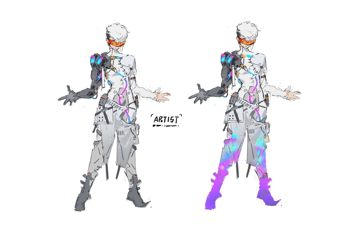 EOR79's tweet image. Some sketches I liked but didn&apos;t make it to the final draft