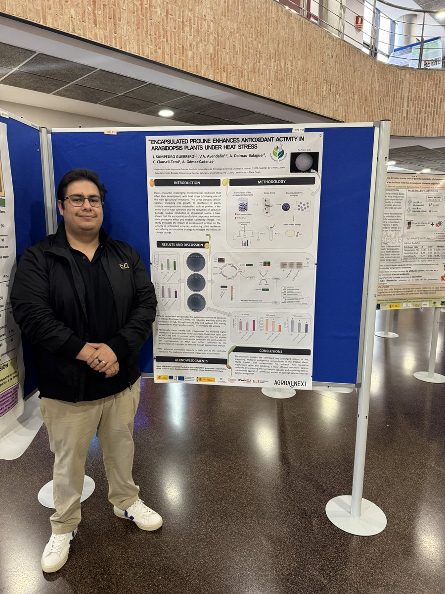 Jimmy Sampedro Guerrero (@jimmysampe1) on Twitter photo After three enriching days of research in AGRO, we say goodbye to <a href="/agroalnext_GVA/">AGROALNEXT_GVA PPCC Agroalimentación</a> . A special thanks to <a href="/VaneCarol_A/">Vane Almache</a> for sharing her research with me, beautifully showcased in this poster. #Research #Innovation After three enriching days of research in AGRO, we say goodbye to <a href="/agroalnext_GVA/">AGROALNEXT_GVA PPCC Agroalimentación</a> . A special thanks to <a href="/VaneCarol_A/">Vane Almache</a> for sharing her research with me, beautifully showcased in this poster. #Research #Innovation