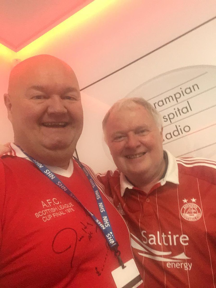 Grampian Hospital Radio (@grampianhr) on Twitter photo ⭐️ There’s only one <a href="/piemancharlie/">Charlie Allan</a> ⭐️
The star presenter of our Breakfast Show always has a great tale to tell and joke to share!
Don’t miss ☀️Kay Dee and the Sunshine Show☀️on Monday, 11am to 1pm, when Charlie pops in to talk pies, Pittodrie, and lots more!
<a href="/KayDrumbo/">Kay Drummond</a> ⭐️ There’s only one <a href="/piemancharlie/">Charlie Allan</a> ⭐️
The star presenter of our Breakfast Show always has a great tale to tell and joke to share!
Don’t miss ☀️Kay Dee and the Sunshine Show☀️on Monday, 11am to 1pm, when Charlie pops in to talk pies, Pittodrie, and lots more!
<a href="/KayDrumbo/">Kay Drummond</a>