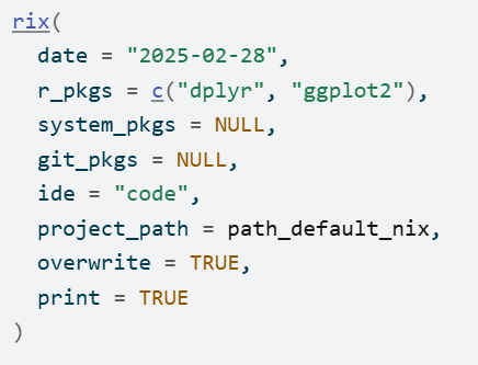 #RStats 4.4.3, released 40 minutes ago, is already available through rix by using today’s date!