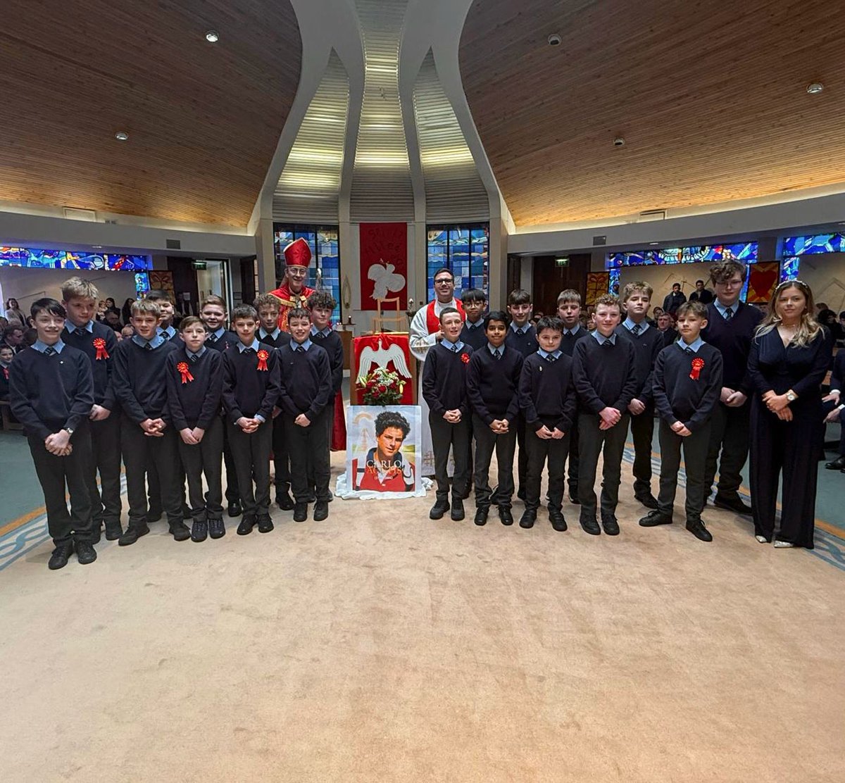 StCorbansNS's tweet photo. Congratulations to our wonderful 6th class pupils and teachers yesterday. @naasparish @BishopDNulty https://t.co/FKWZ2t1Y3Q