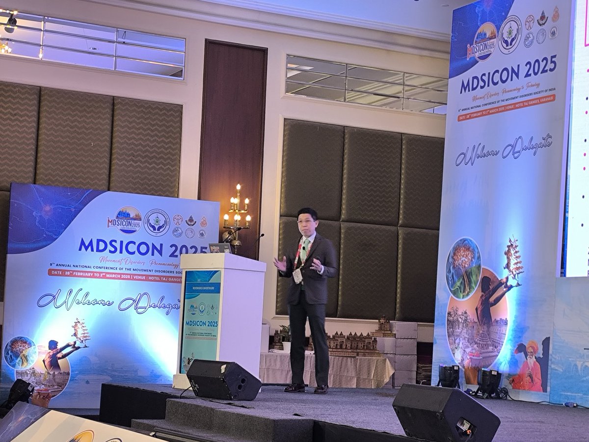 prashanthlk's tweet image. Prof. Roongroj Bhidayasiri delivered an enlightening session on Assisted Technology for the Management of Movement Disorders, highlighting innovative solutions to enhance patient care.
#MDSICON2025 #MDSI