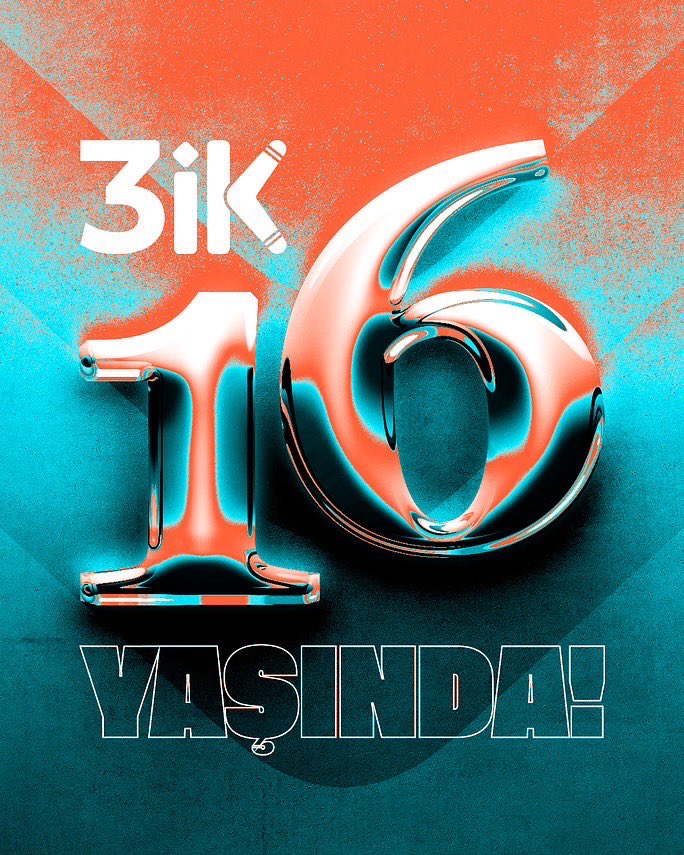 16 yıl önce bir hayal kurduk, bir yolculuğa çıktık… Ve bugün, bu hikayeyi birlikte yazmaya devam ediyoruz! ✨🚀Bugüne kadar yanımızda olan, enerjisiyle bizi büyüten herkese tek bir şey söylüyoruz: #İyiKiSİZvarsınız! Daha nice ilham veren yıllara! 🔥