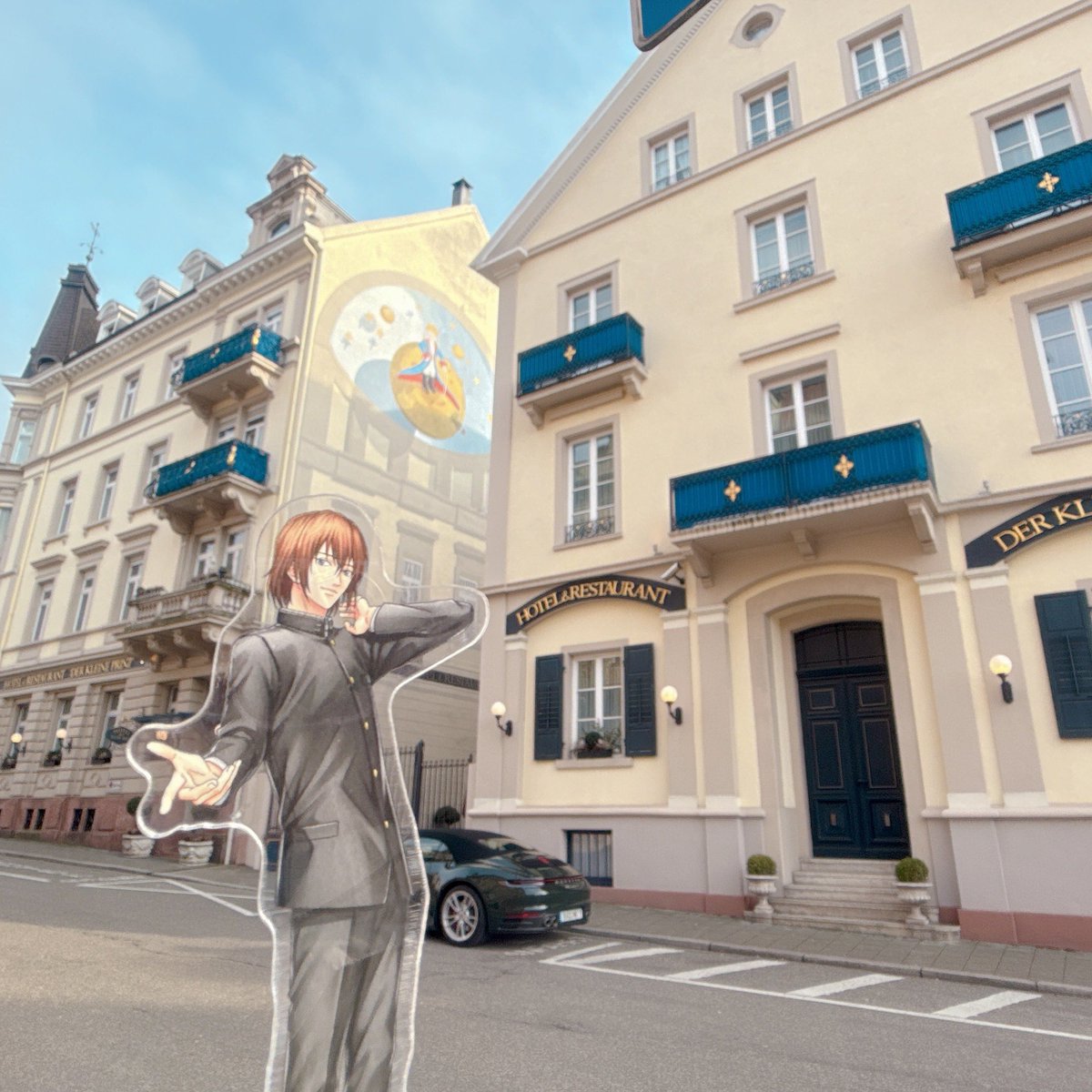_men_te's tweet photo. ドイツ旅行中に不二の誕生日ってことで、「星の王子さま」の世界をモチーフにしたホテルに泊まりました🌟
誕生日おめでとう！ https://t.co/7JjQRMdFZN