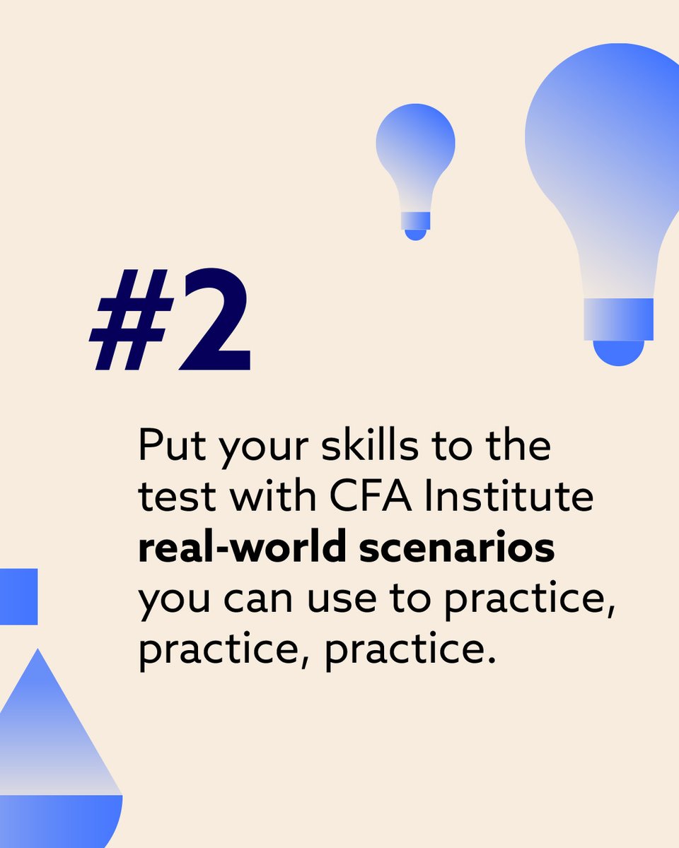 CFAProgram's tweet image. Ethics is at the core of the CFA Program and a key part of every level. Build a strong foundation with these three essential steps to ensure success!
 #CFAExam