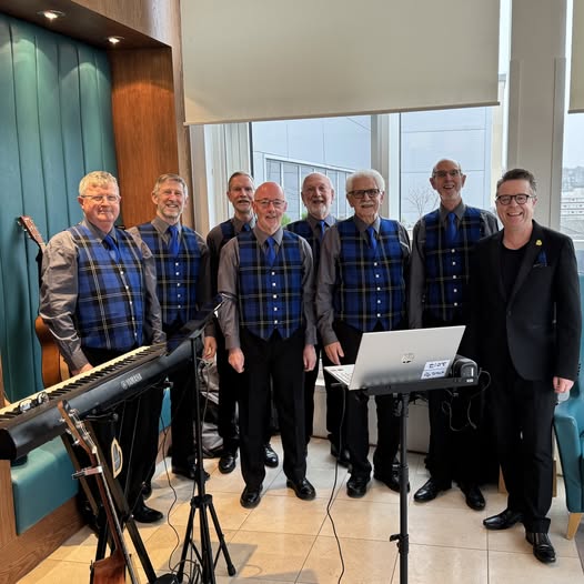 A huge thank you to Bryan and the incredible choir for their performance at the Beatson Cancer Charity Wellbeing Centre! 🎶🎤 The group treated everyone to a Burns-themed programme ✨

Well done, everyone! 👏👏