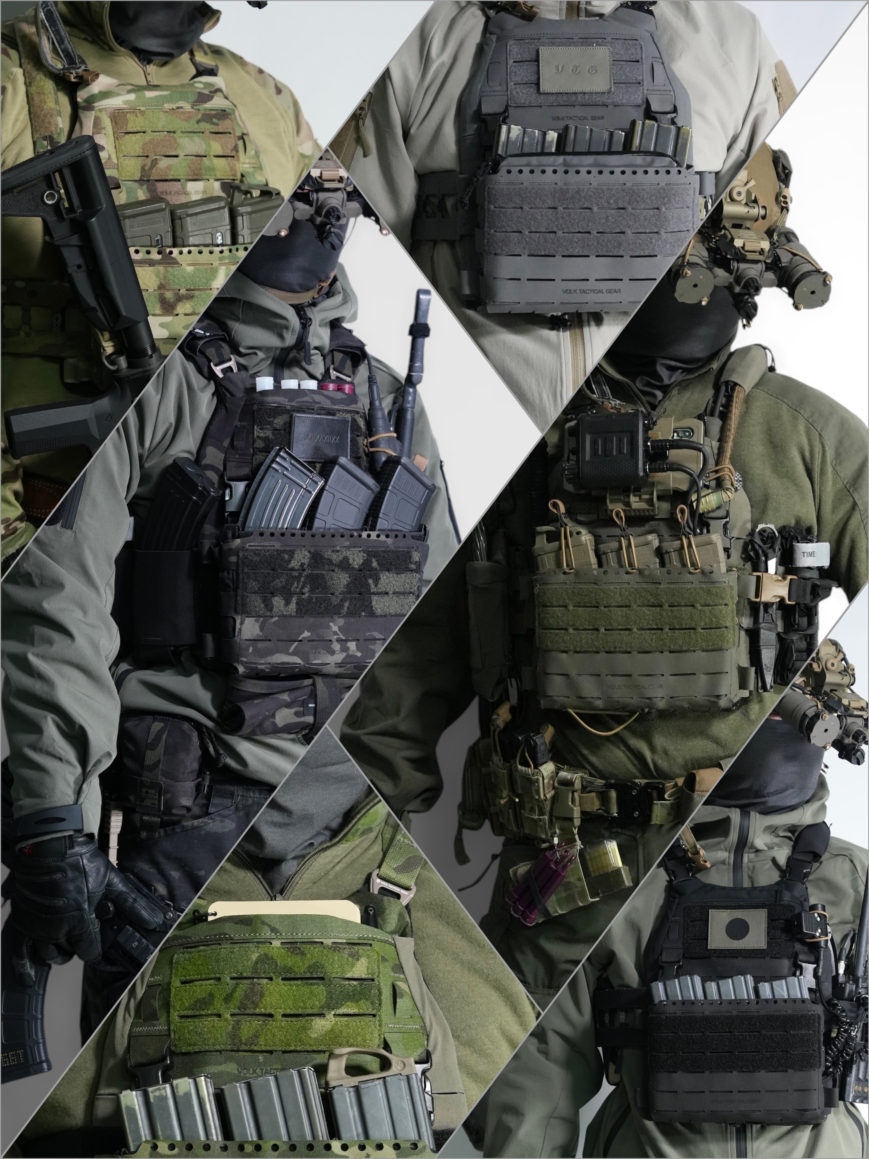 VOLK TACTICAL 偏平 GEAR Rufus Core