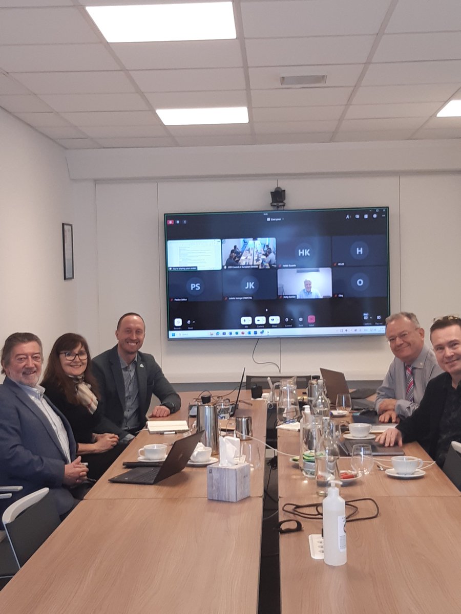 The <a href="/CEDentists/">CED</a> Working Group eHealth had its first meeting of the year on 27 February. Under the chairmanship of Dr Peter Kukolik,the members held a productive discussion on topics such as AI in dentistry and future developments in eHealth of relevance to the dental profession.