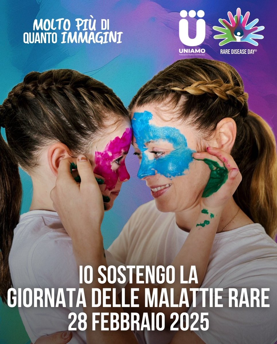 Come ogni anno...da sempre! 🌈❤️

#GiornataMalattieRare #moltopiùdiquantoimmagini
<a href="/uniamofimronlus/">uniamomalattierare</a>
