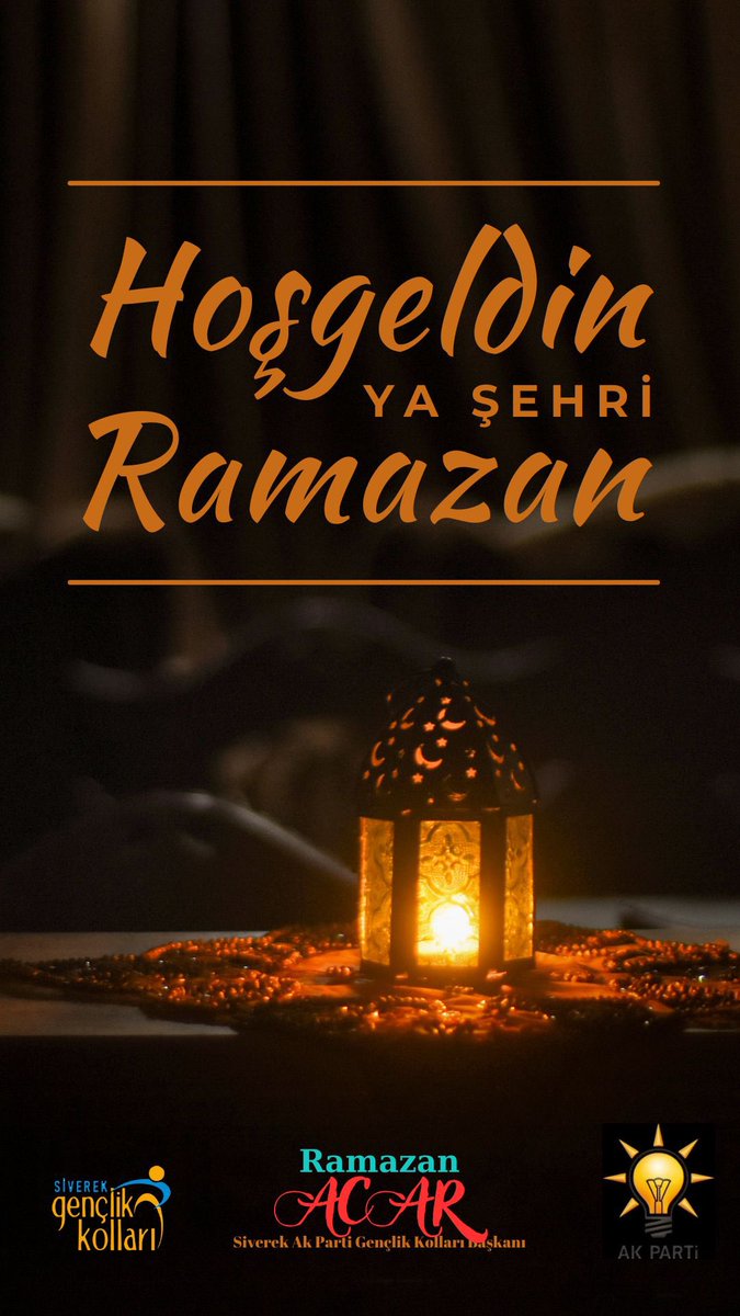 Bu hayırlı ayda, dualarımızın kabul olmasını, oruçlarımızın Allah katında makbul olmasını temenni ederim. Tüm İslam aleminin Ramazan’ı mübarek olsun; gönüller huzur, kalpler sevgiyle dolsun.