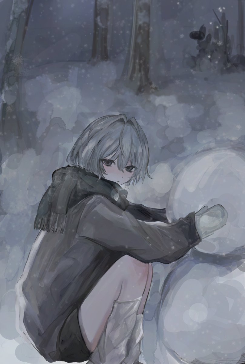 冬の絵 」|ْのイラスト
