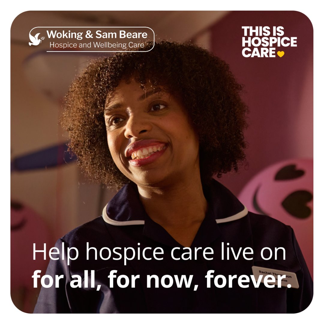 Currently, 1 in 4 people in the UK die without the care 
and support they need.

You can help us be there.💛
ow.ly/cVX950V7Jhk
#Thisishospicecare